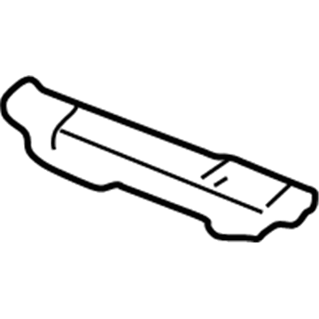 Acura 65181-SL0-A00ZZ Crossmember, Left Front Floor