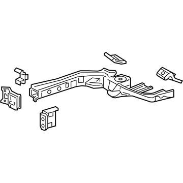 Acura 60810-TV9-A00ZZ Frame, Right Front Side