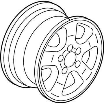 2005 Acura MDX Rims - 42700-S3V-A42ZB