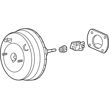 Acura 01469-STX-A00 Power Brake Booster Assembly