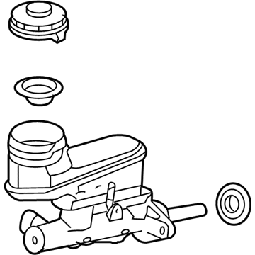 Acura 46101-STX-H01 Master Cylinder Set