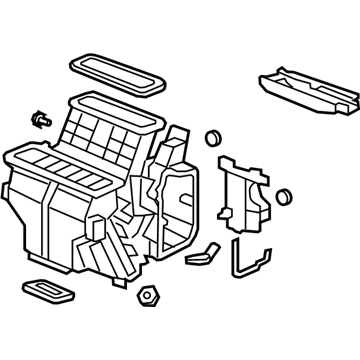 Acura 79306-STX-A41 Heater Unit Sub Assembly