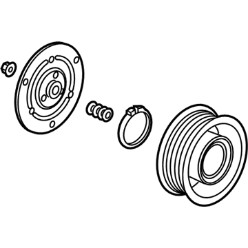 Acura 38900-5LA-A01 Clutch Set, Compressor