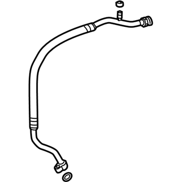 Acura 80311-T3R-A11 Suction Hose Component