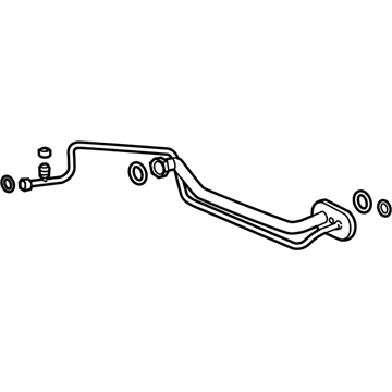 2017 Acura ILX A/C Hose - 80320-TV9-A01