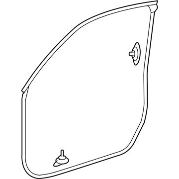 Acura 72310-SZN-A01 Weatherstrip, Right Front Door