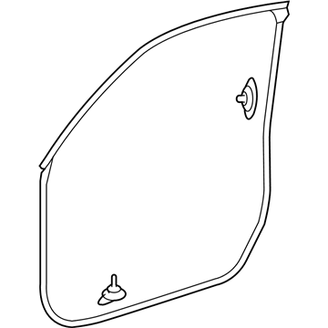 2013 Acura ZDX Door Seal - 72350-SZN-A01