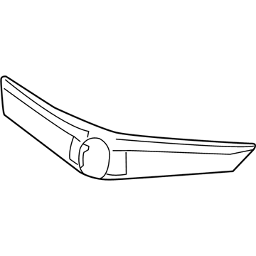 Acura 71124-TY2-A01 Front Grille Molding (Upper)