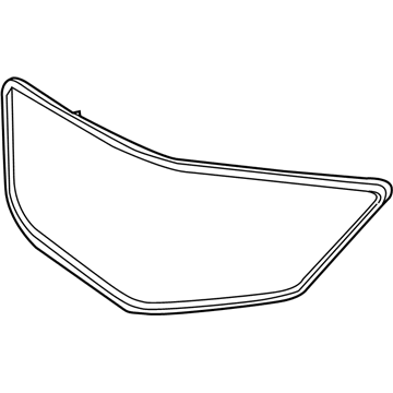 Acura 71125-TY2-A01 Front Grille Molding (Lower)