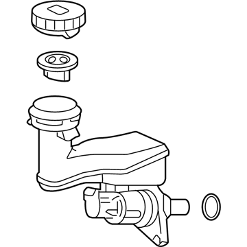 Acura Brake Master Cylinder - 46101-SJA-A05