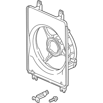 Acura 38615-P5A-003 Shroud, Air Conditioner