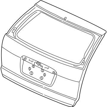 Acura MDX Tailgates - 68100-S3V-A91ZZ