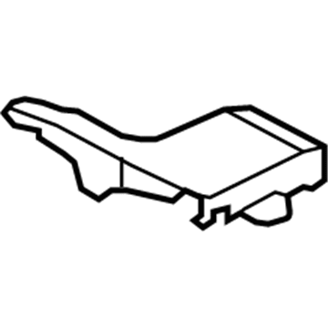 46500-SK7-A00 Acura Pedal, Brake Illustration 1 of 1