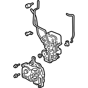 2001 Acura CL Door Lock - 72110-S3M-A01