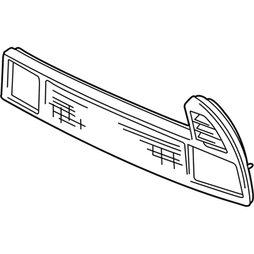 Acura 33551-SL0-A02 Taillight Tail Light-Rear-Lens & Housing Left