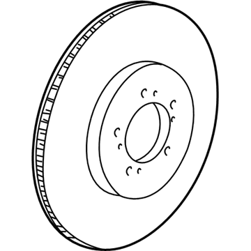 Acura 45251-S1A-405 Front Disk (16")
