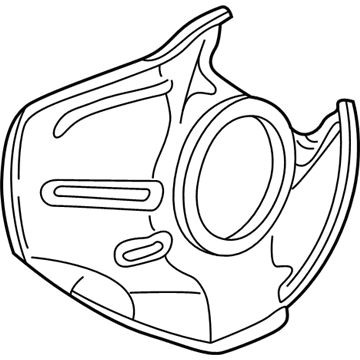 Acura RL Brake Dust Shields - 45255-SP0-010