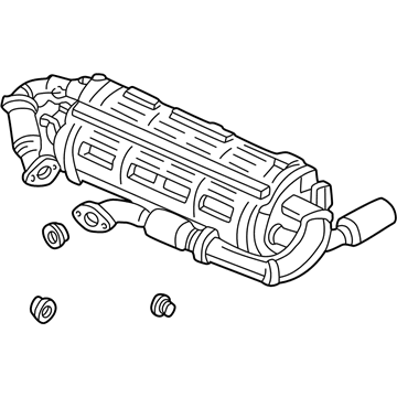 2003 Acura NSX Muffler - 18030-SL0-J71