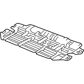 2005 Acura NSX Exhaust Heat Shield - 74650-SL0-010