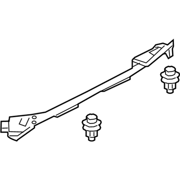 Acura 74206-TY2-A00 Garnish, Right Front Fender