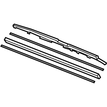 Acura 76620-SJA-A01 Windshield Wiper Blade (700Mm)