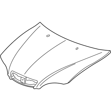 Acura 60100-S0K-A90ZZ Engine Hood Panel (Dot)