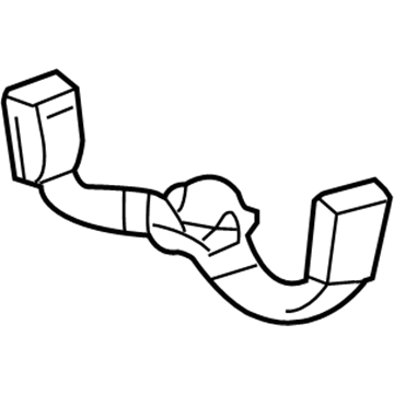 Acura 04826-SEP-A01ZH Buckle Set, Left Rear Seat Belt (Type C) (Ivory)