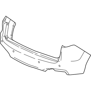 Acura RDX Bumper - 04715-TX4-A50ZZ