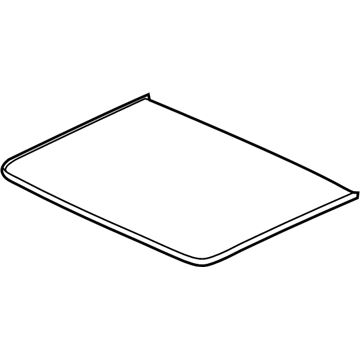 Acura 70200-TJB-A02 Sunroof Glass Assembly