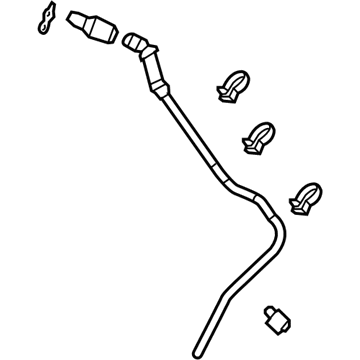 Acura 70060-TJB-A00 Tube, Rear Drain Right