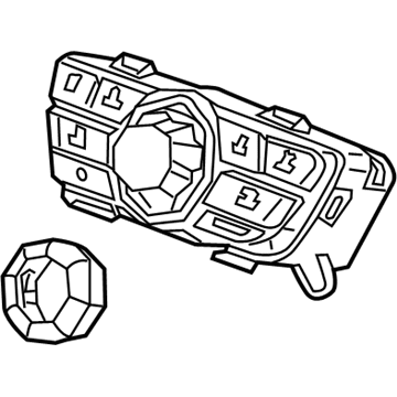 Acura 39050-TYR-A21 Switch Assembly , Multi Jog (Navigation)