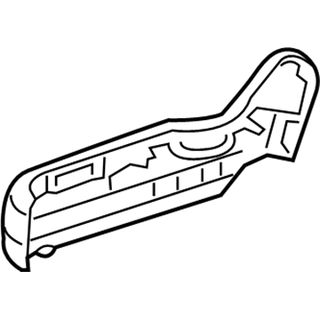 Acura 81238-TZ3-A11ZD Seat Frame Trim Panel