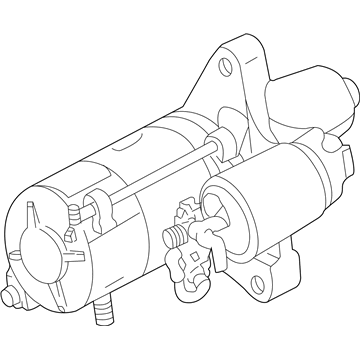 1996 Acura RL Starter Motor - 06312-P5A-505RM