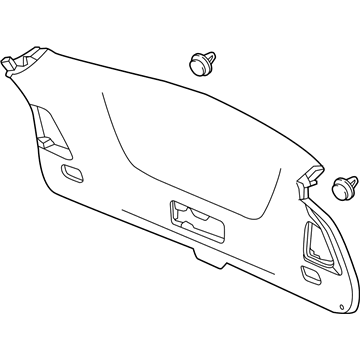 Acura 84451-TZ5-A01ZB Door Interior Trim Panel-Lower