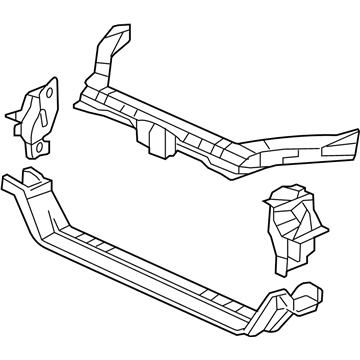 Acura TSX Radiator Support - 60400-SEC-A00ZZ