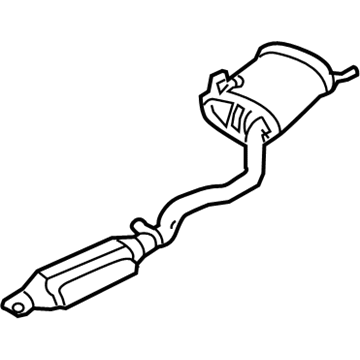 Acura RL Muffler - 18307-SJA-A07