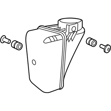 Acura 17230-5J6-A10 Resonator Chamber Assembly