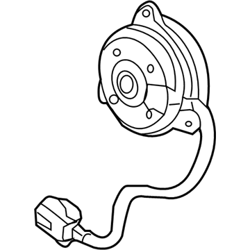 Acura TL Fan Motor - 38616-RK1-A51