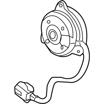 2012 Acura TL Fan Motor - 38616-RK1-A51