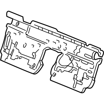 Acura 84501-SL0-A02 Insulator, Center Bulkhead