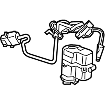 Acura ZDX Mirror Actuator - 76254-SZN-A11