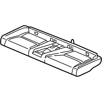 Acura 82137-S6M-A01 Pad & Frame, Rear Seat Cushion