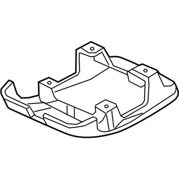 Acura 83251-SEP-A02ZF Console Bezel (Gray)