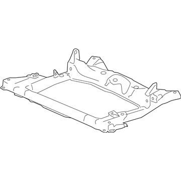 Acura 50200-TV9-A01 Front Subframe Sub K Frame Engine Cradle Beam