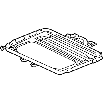 Acura 70100-ST7-003 Frame, Sunroof