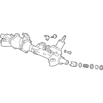 2019 Acura TLX Rack And Pinion - 53601-TZ7-A51