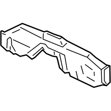 Acura 65700-TZ7-A00ZZ Crossmember Complete, Middle Fl