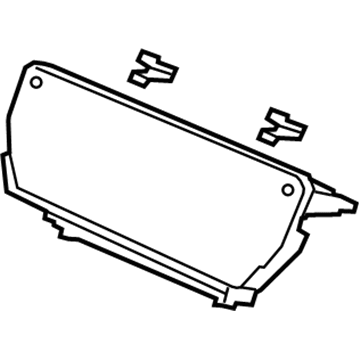 Acura 39711-TX4-A01 Panel Assembly, Center (Coo) (Panasonic)