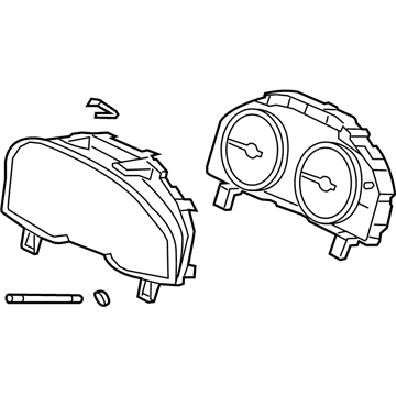 Acura 78100-TX4-A11 Combination Meter Assembly (Rewritable) (Denso)