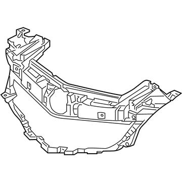 Acura 75101-STX-A01 Front Grille Base